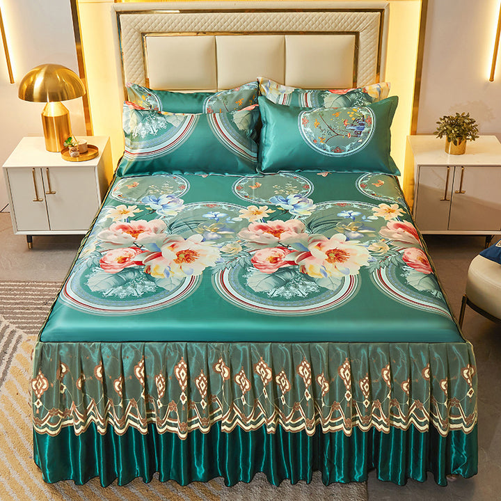 Ladies daybed cover with playful bear motif Stornfield