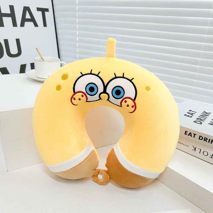 Women's Neck Support Pillow with Playful Design Stornfield
