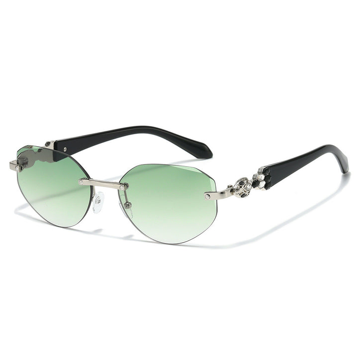 Decorative Oversized Shield Sunglasses Stornfield