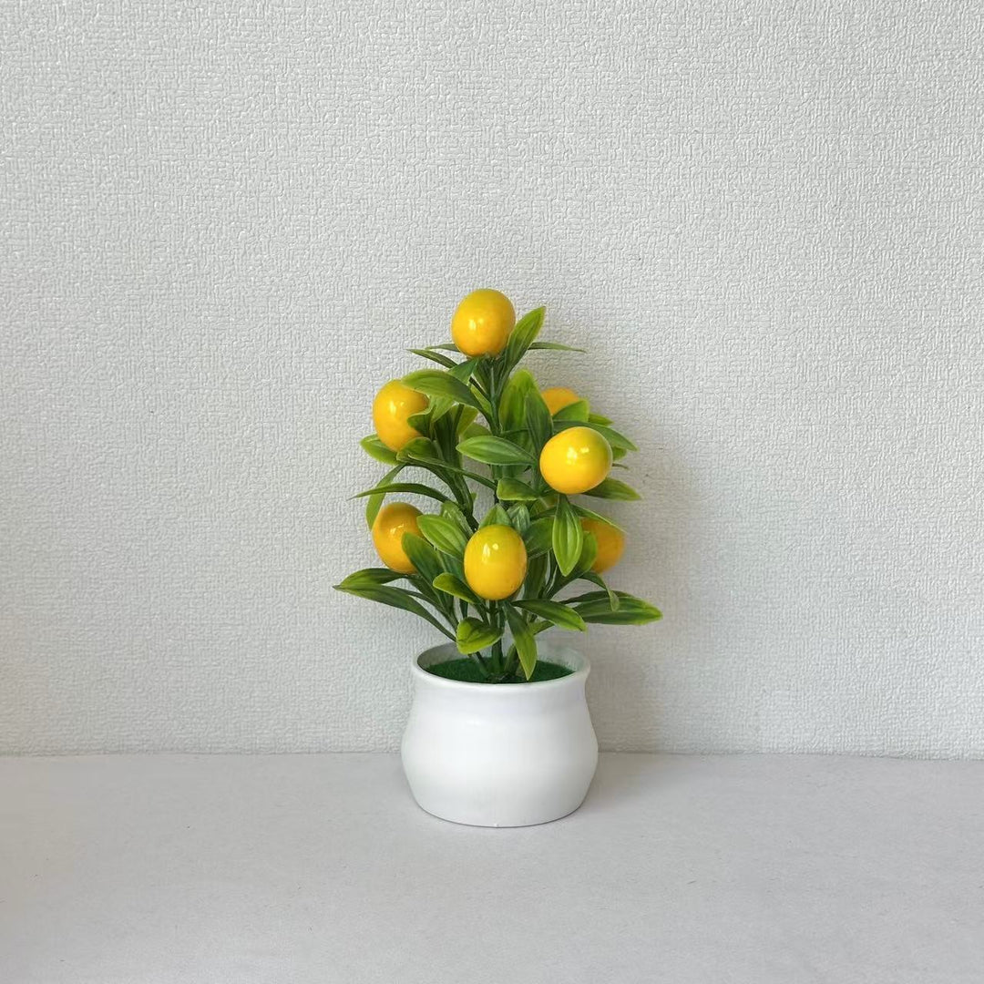 Artificial Olive Branch Arrangement for Home Decor and Display