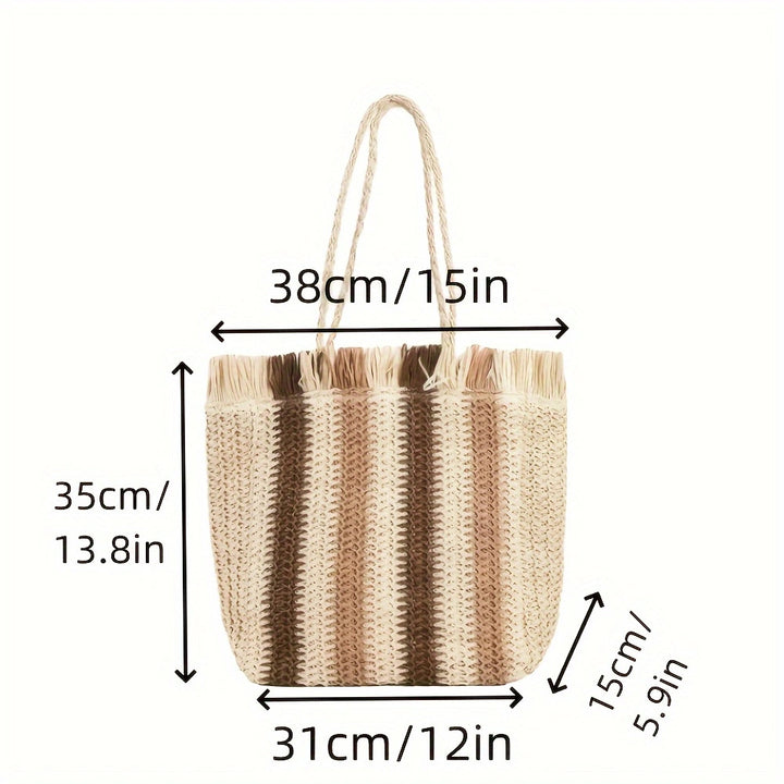 Beach bag with desirable fringe design Stornfield