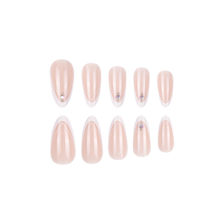 Elegant Stiletto Press-On Nail Art Stornfield