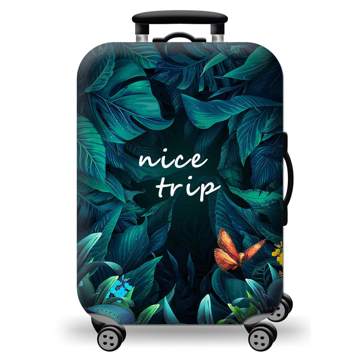 Unisex Hard-shell suitcase with stunning mountain landscape design Stornfield