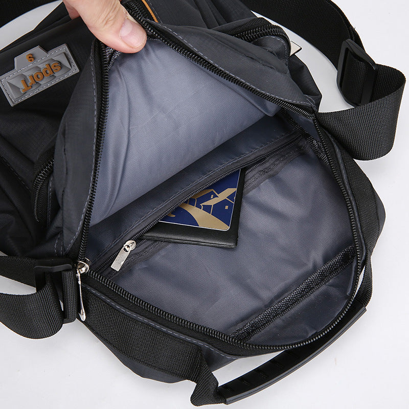 Compact Crossbody Messenger Bag