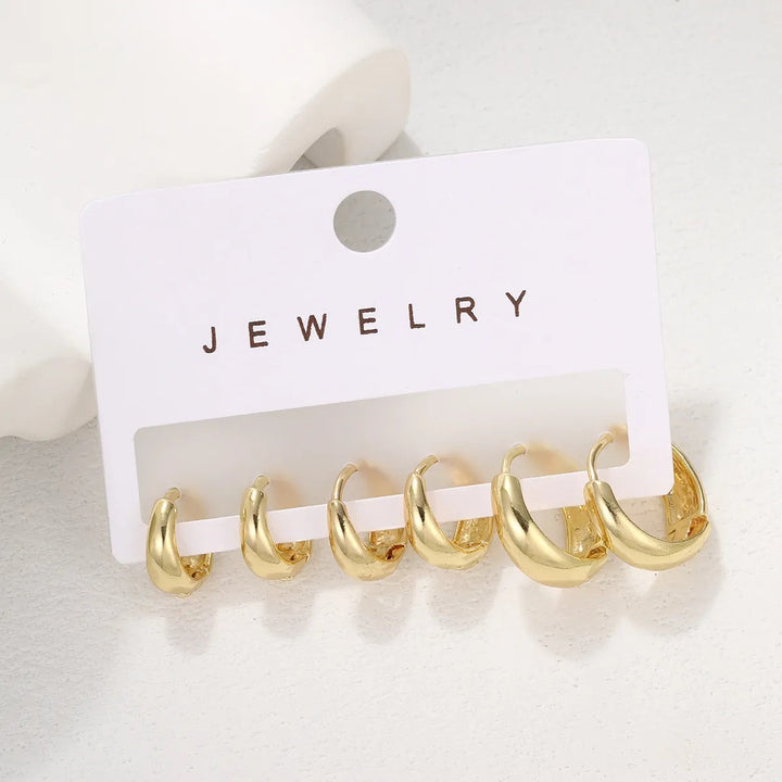 Fashionable Stud Earrings Made of High-Quality Stainless Steel Stornfield