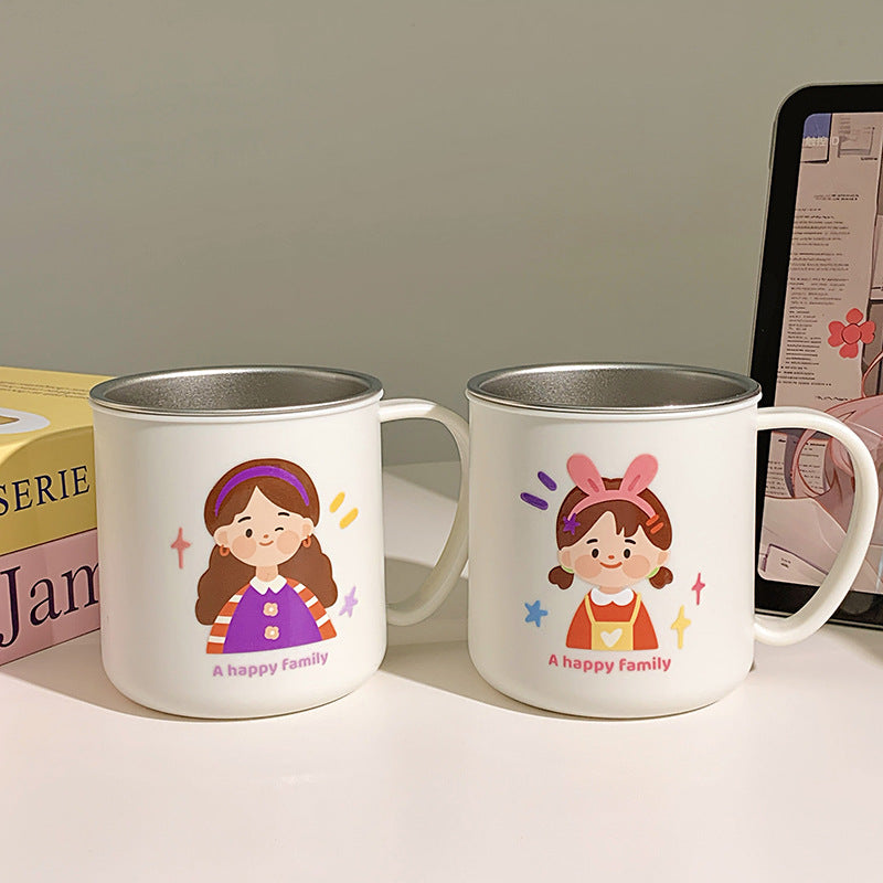 Ceramic mug with cheerful family motif Stornfield 1786635457