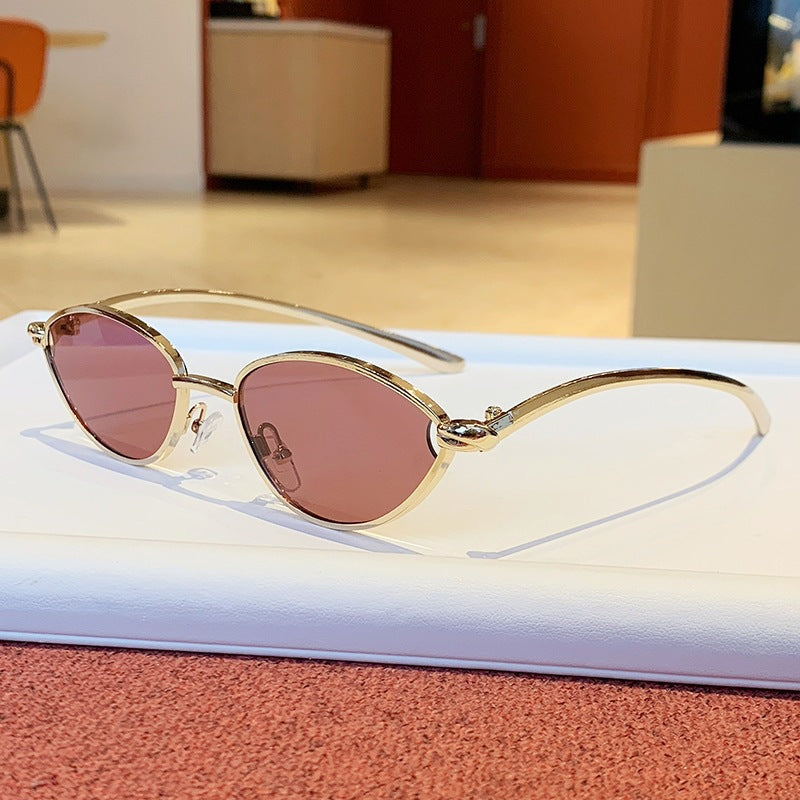 Women's designer sunglasses with elegant metal frame and protective lenses Stornfield