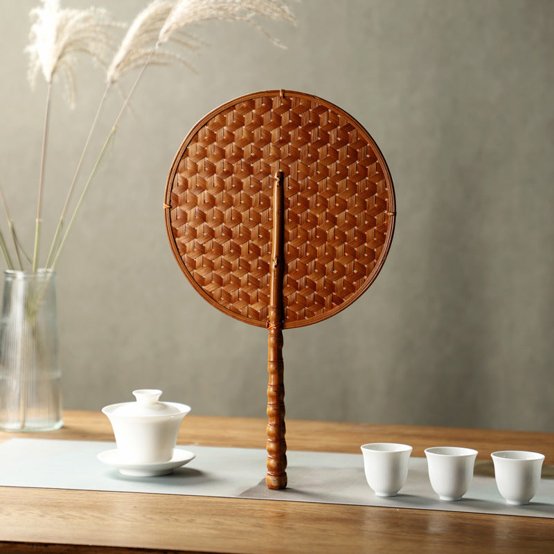 Women traditional bamboo fan Stornfield