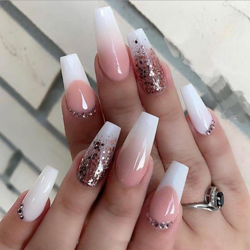 Decorative Press-On Nail Set Stornfield