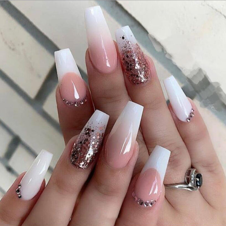 Decorative Press-On Nail Set Stornfield
