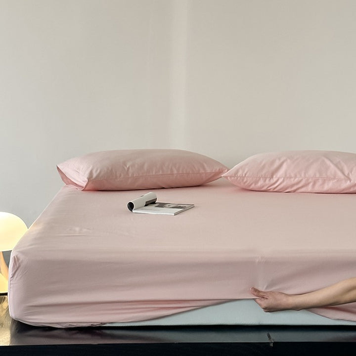 Cooling Bamboo-Blend Deep-Pocket Fitted Sheet and Pillowcase Set