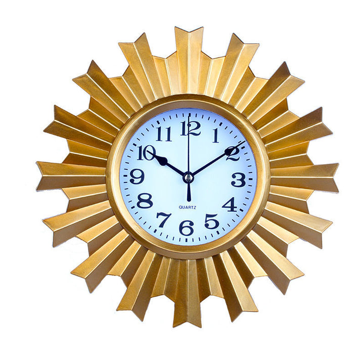 Elegant Wall Clock with Artistic Design Stornfield
