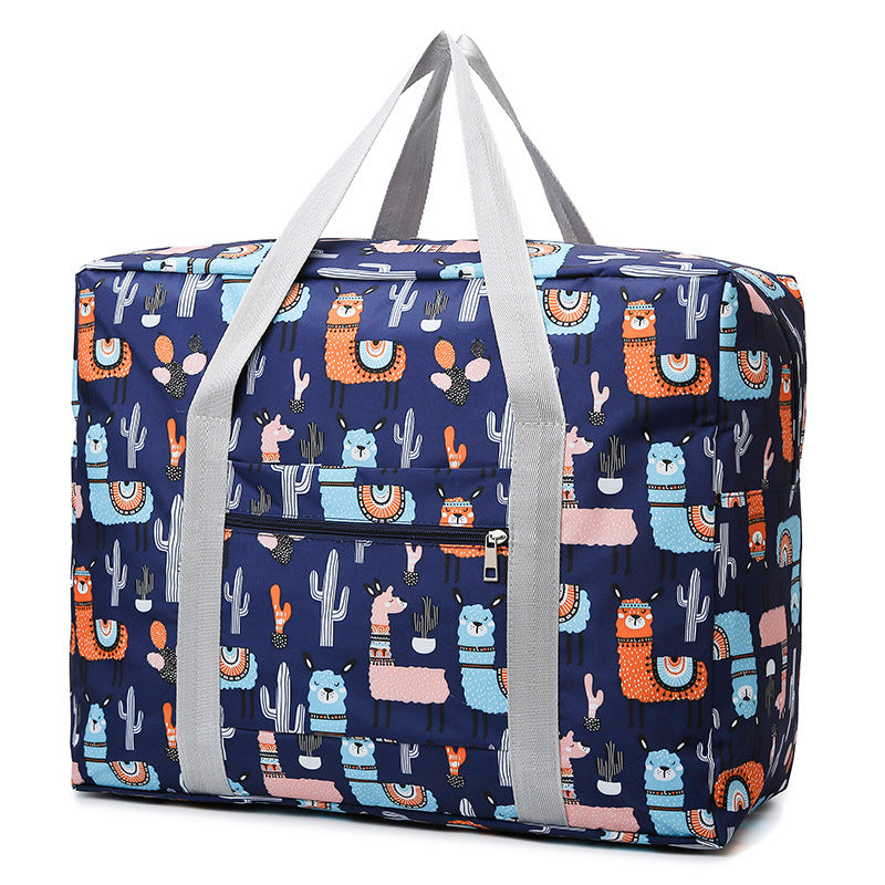 Fun Dinosaur Print Travel Tote
