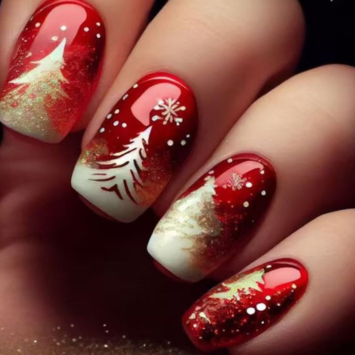 Creative Christmas Art Nails Set Stornfield