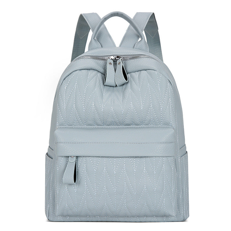 Quilted Leather Backpack Stornfield