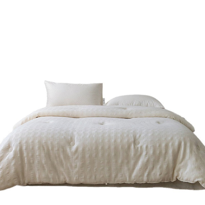 Foldable Cotton Futon Mattress Pad with Tufted Quilting