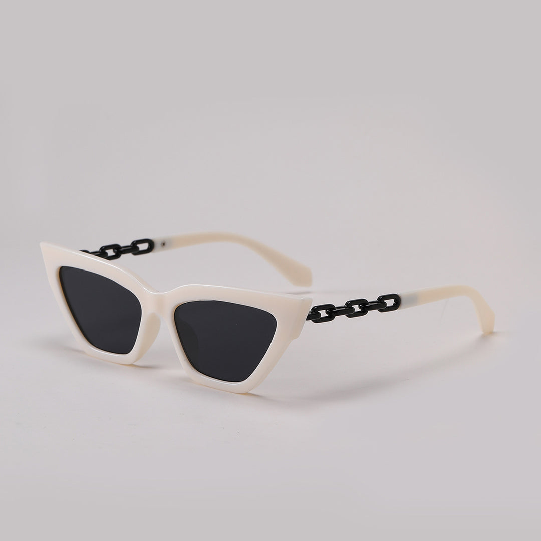 Women's Cat-Eye Sunglasses with Luxurious Chain Frame Stornfield