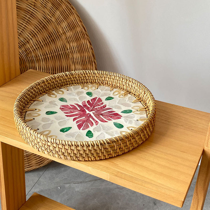 Women's Round Mosaic Serving Platter Stornfield
