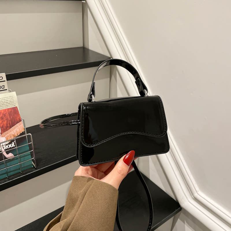 WoStylish Patent Leather Mini Handbag Stornfield