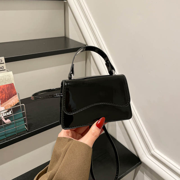 WoStylish Patent Leather Mini Handbag Stornfield