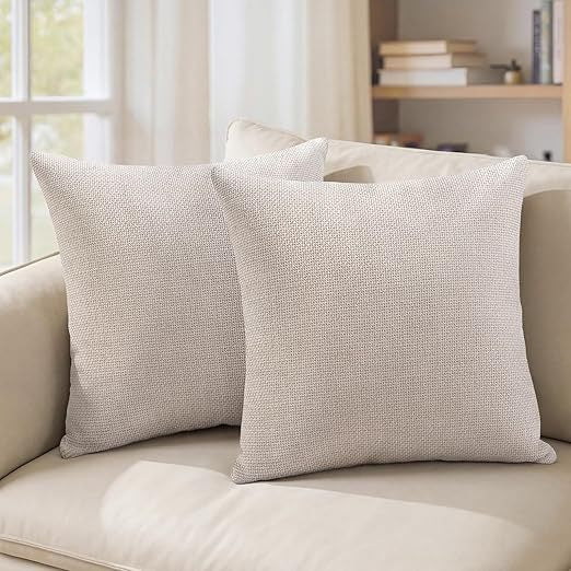 Decorative Faux Leather Throw Pillow