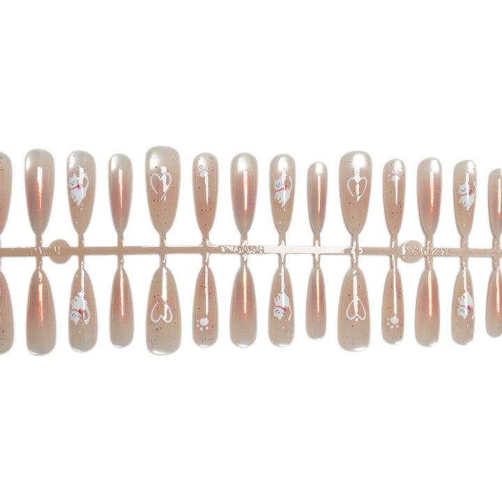 Elegant Press-On Nail Art Set