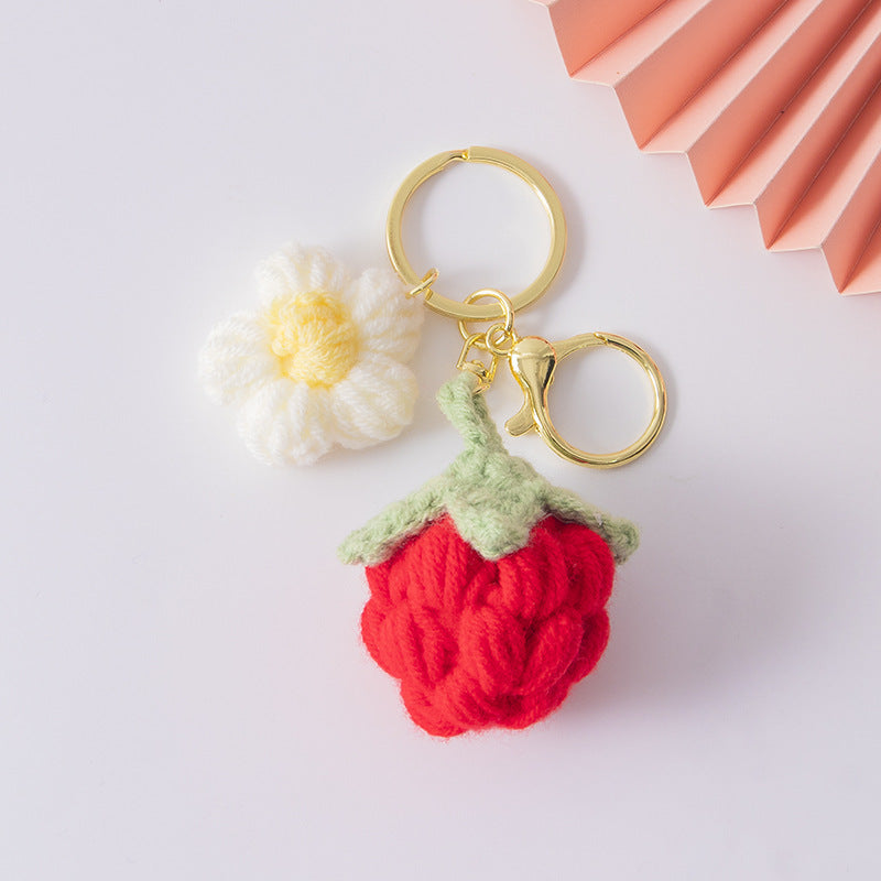 Cute Handcrafted Fruit Keychain Set Stornfield