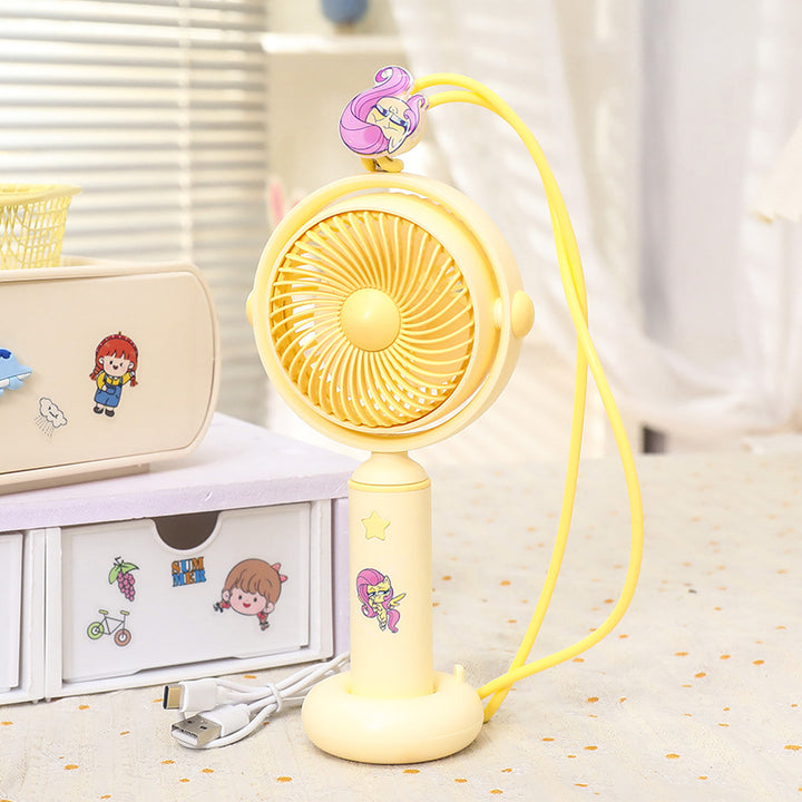 Portable mini fan for women with flexible mounts Stornfield