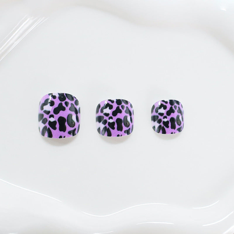 Stylish Leopard Print Nail Wraps Stornfield