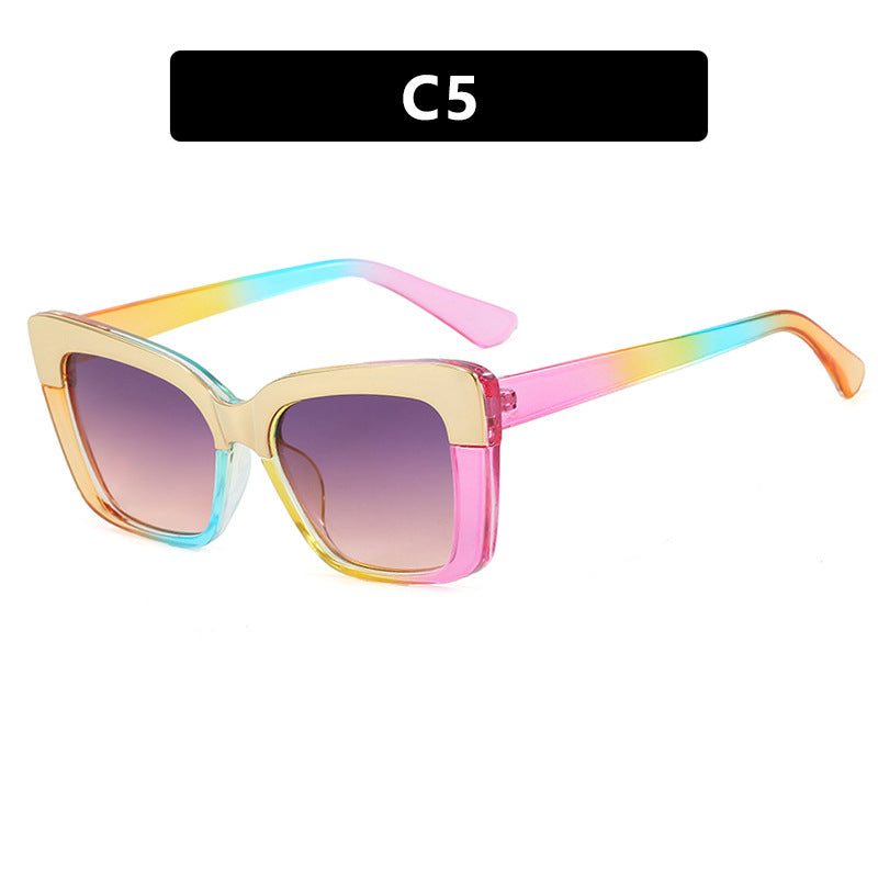 Women's fashionable glasses in trendy geometric design Stornfield