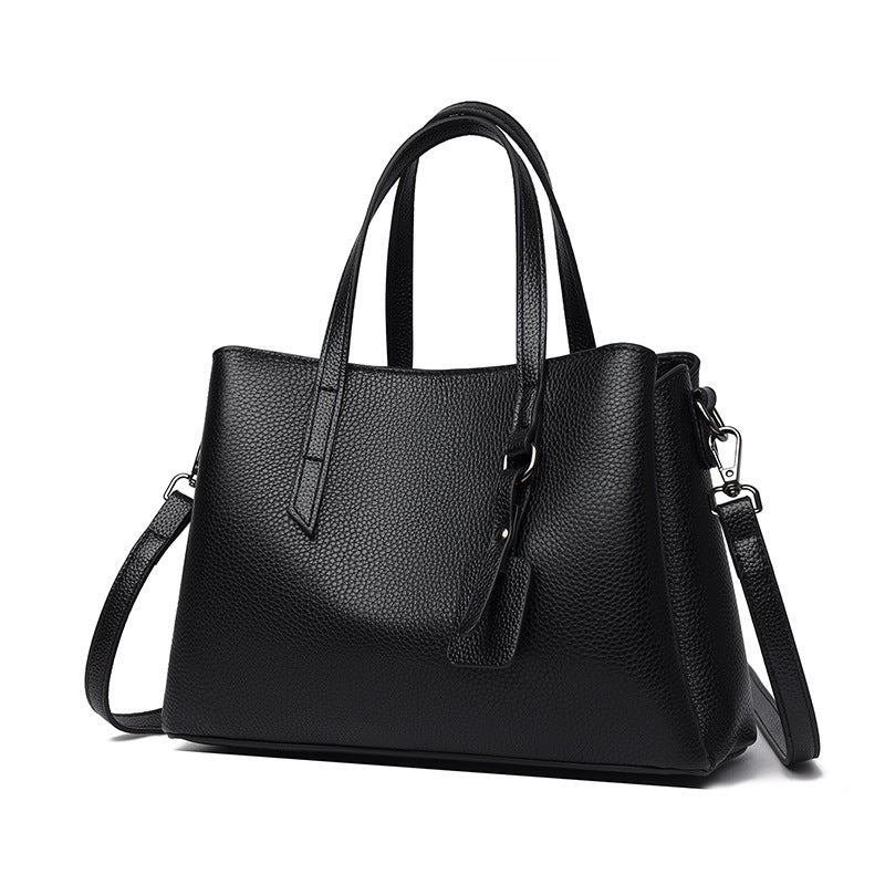 Textured Leather Tote Bag Stornfield 1785771205