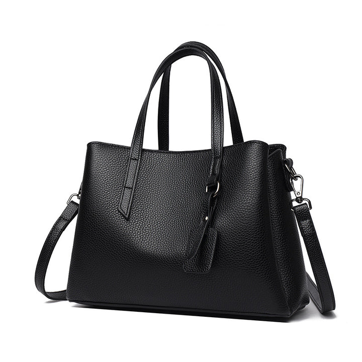 Textured Leather Tote Bag Stornfield 1785771205