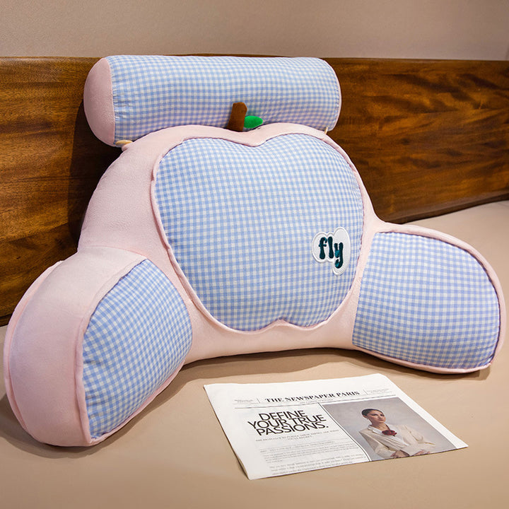 Comfortable support cushion with playful fruit design Stornfield