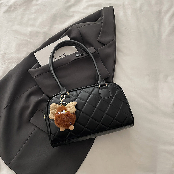 Quilted Faux Leather Handbag Stornfield