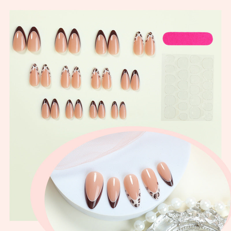Decorative Stiletto Press-On Nail Set Stornfield