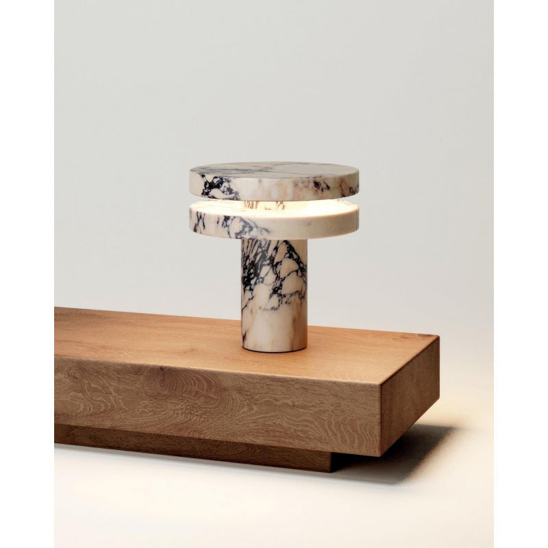 Contemporary Marble Accent Lamp