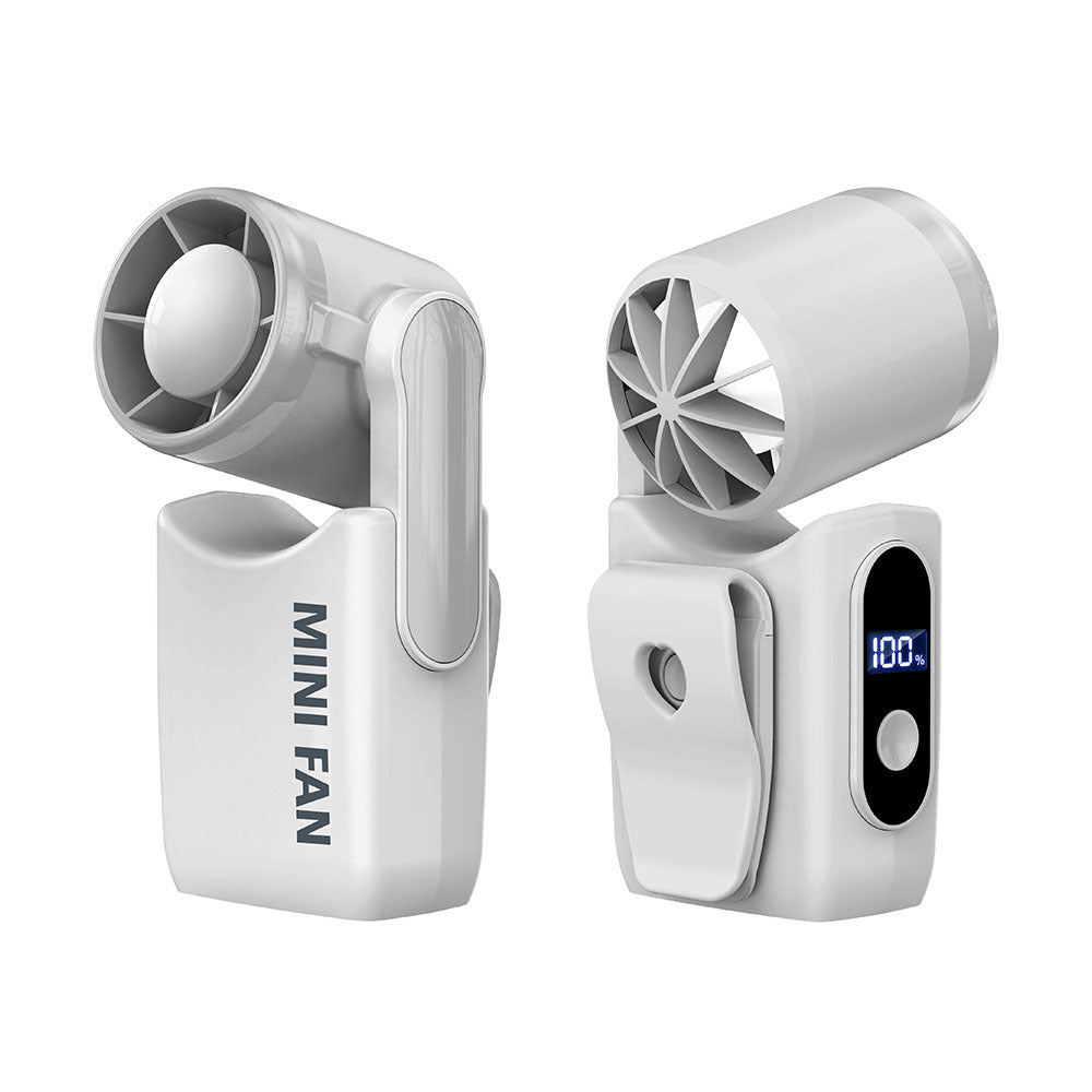 Women's Portable Mini Fan with Adjustable Airflow and LED Display Stornfield