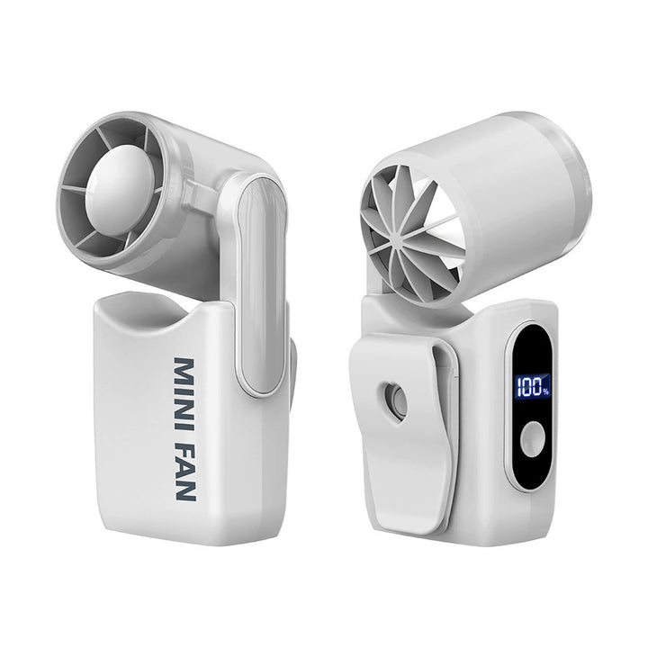 Women's Portable Mini Fan with Adjustable Airflow and LED Display Stornfield
