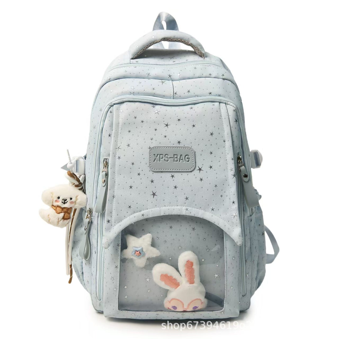 Whimsical Star-Patterned Backpack Stornfield