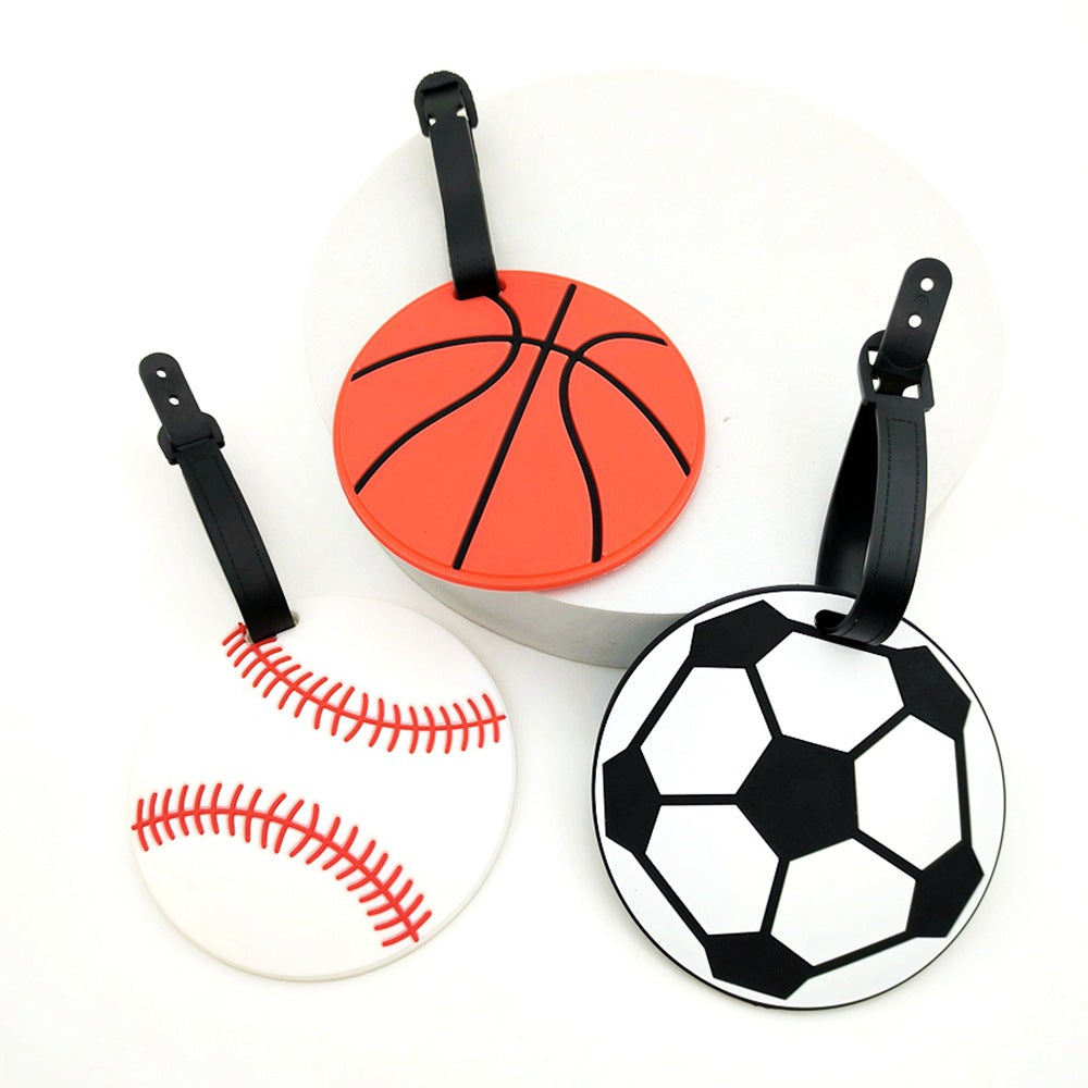 Basketball-Themed Luggage Tag Stornfield