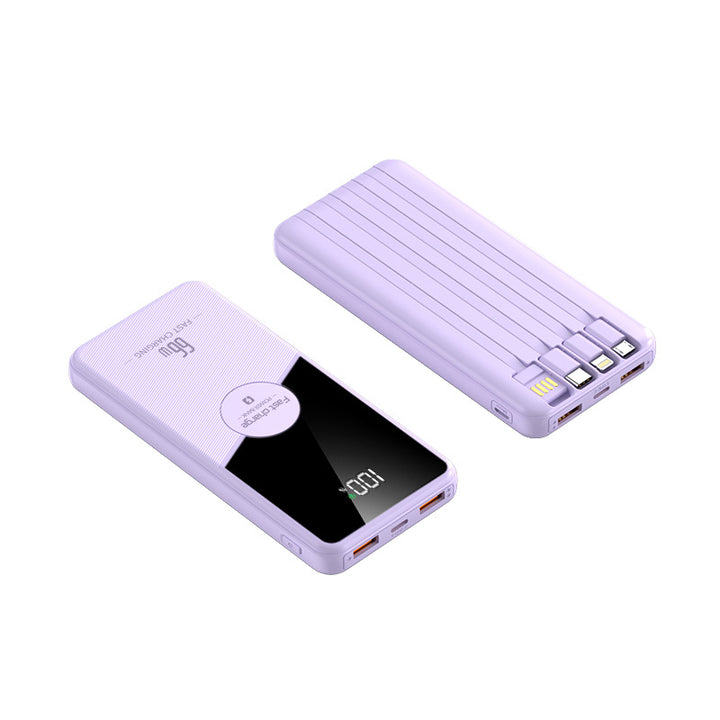 Powerbank with Integrated Digital Charging Display and Fast Charging Function Stornfield