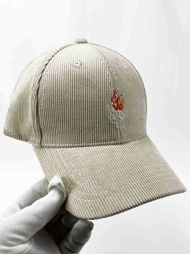 Men's Corduroy Graphic Baseball Cap Stornfield