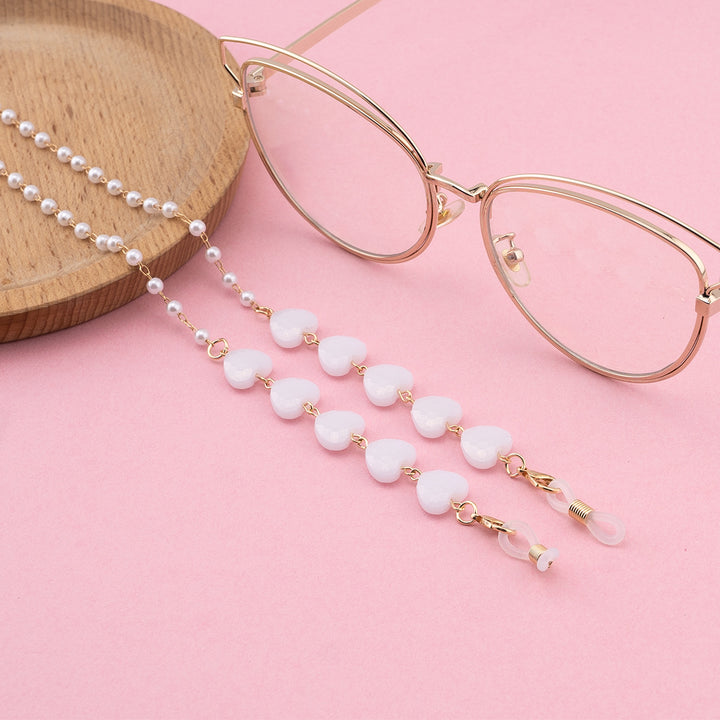 Heart Beaded Eyewear Chain Stornfield