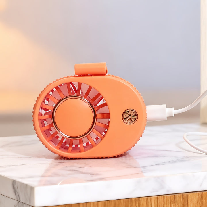 Ladies portable mini hand fan with rechargeable battery Stornfield