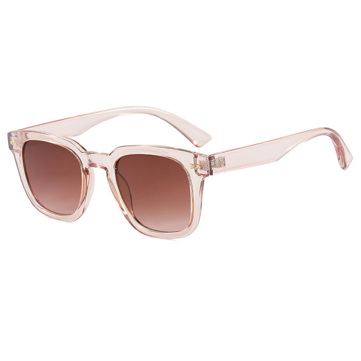Women's Square Sunglasses with Modern Transparent Frame and UV Protection Stornfield