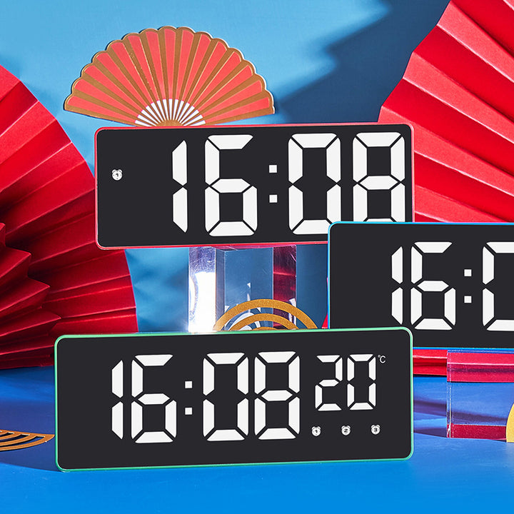 Digital radio clock with temperature display Stornfield