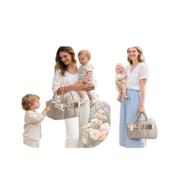 Diaper bag with multifunctional organizer Stornfield