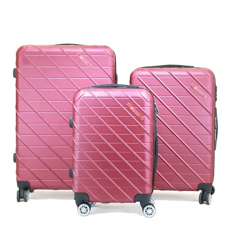 Unisex Compact Multi-Functional Hard Shell Trolley Suitcase Stornfield