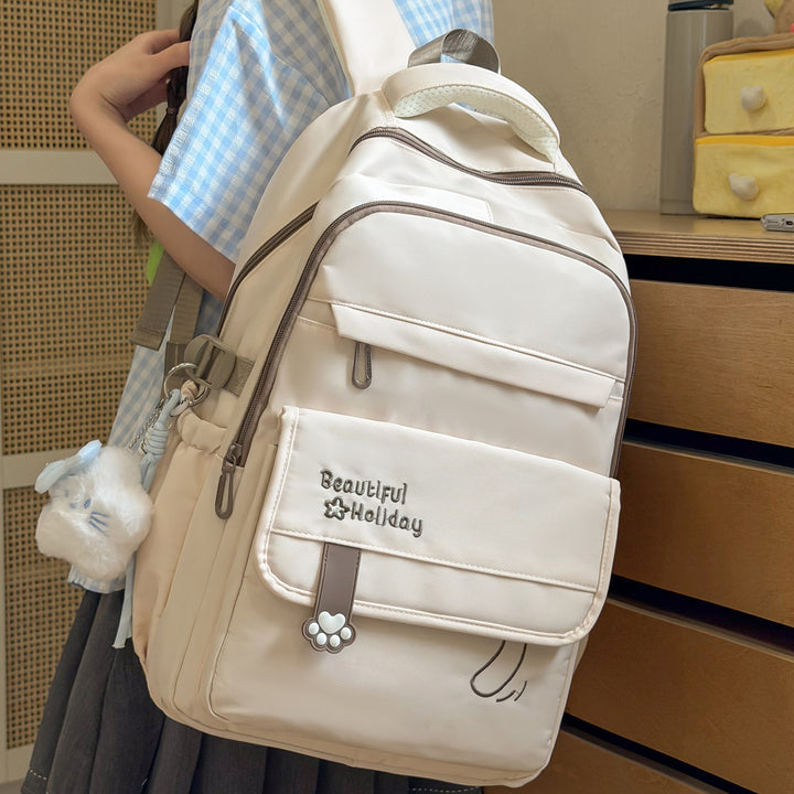 Cute Illustrated Patterned Backpack Stornfield