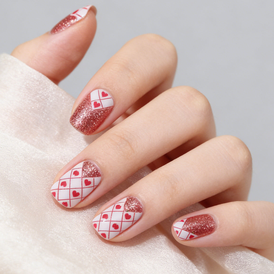 Heart Pattern Nail Art Kit Stornfield